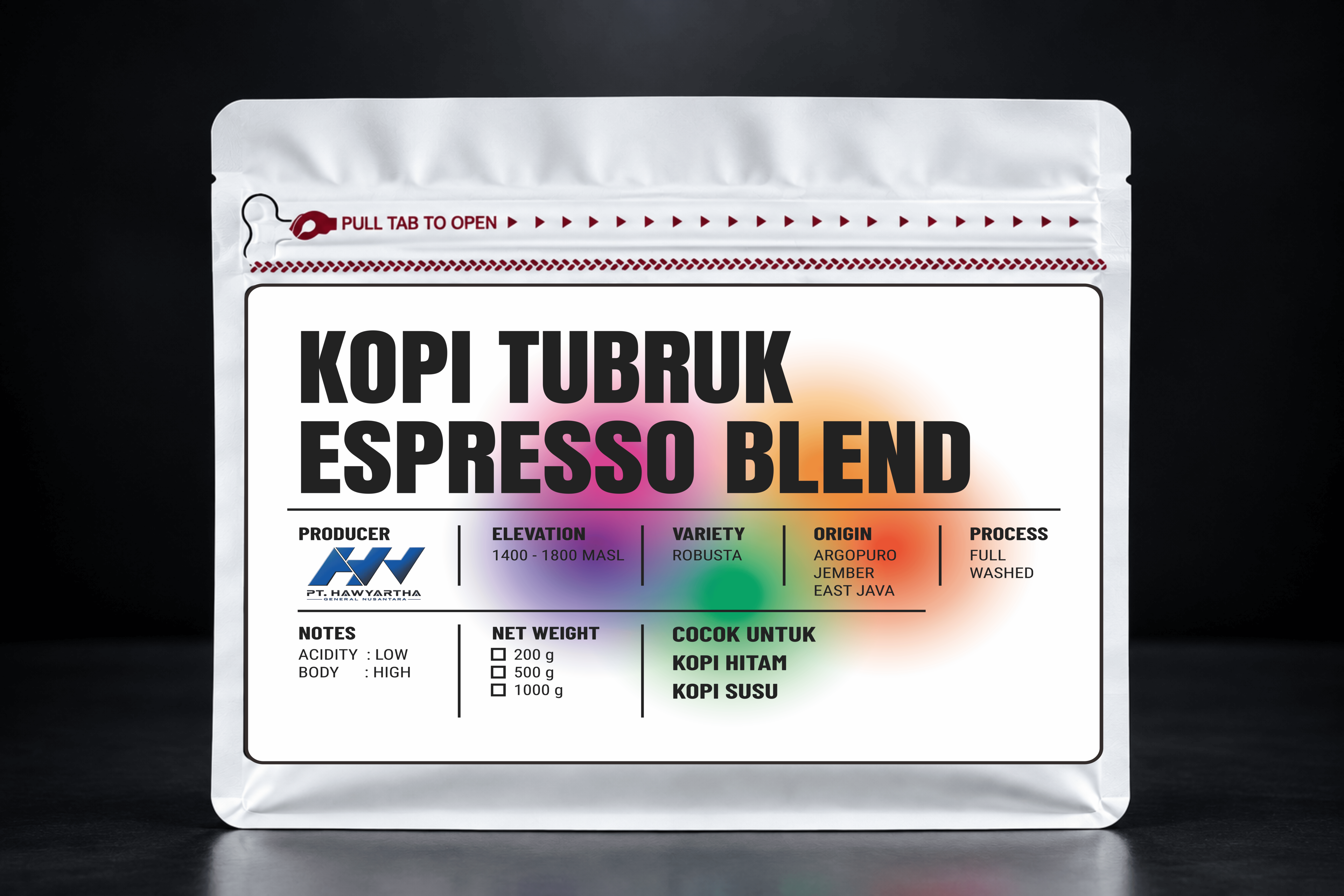 Robusta Tubruk Espresso Blend (Powder)
